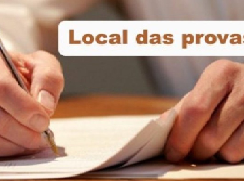 LOCAIS DE PROVA SELEÇÃO 2020.1